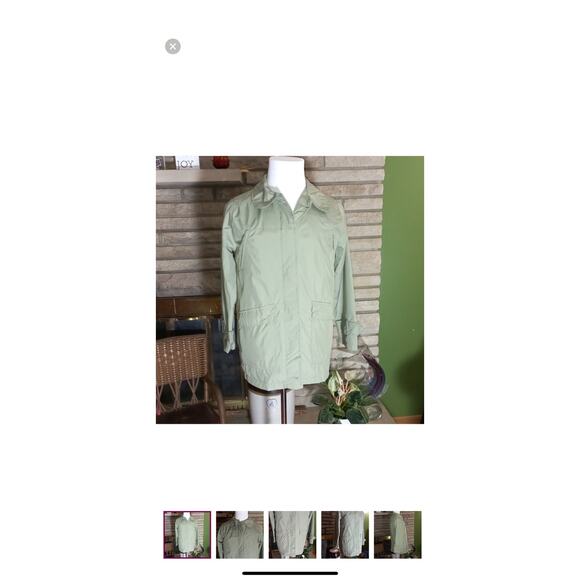 NWOT Tudor Court Lightweight Jacket Size Small Olive Color - Picture 2 of 8